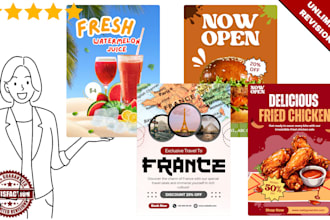 design high quality flyer and poster for the lowest price