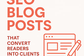 write your blog posts and articles with a real voice and SEO