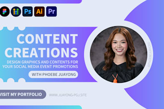 design a creative pubmat to promote your event
