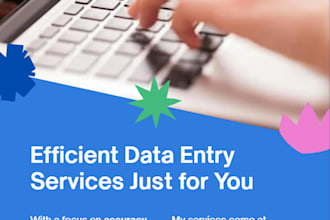 do data entry,copy paste,scraping,email leads, pdf to excel entry, web research