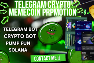 promote your memecoin token via x hype, telegram referrals ico web3 market