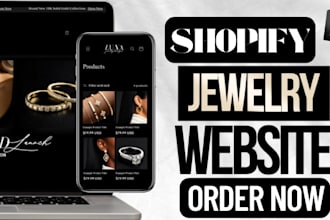build jewelry shopify store, jewelry dropshipping store, shopify jewelry store
