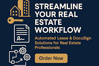 automate leases and docusign for real estate business