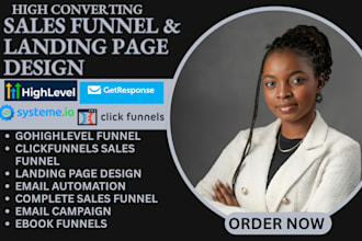 build clickfunnels sales funnel ghl clickfunnels landing page email automation