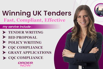 write winning UK tenders, bids, pqqs, proposals, and grant applications