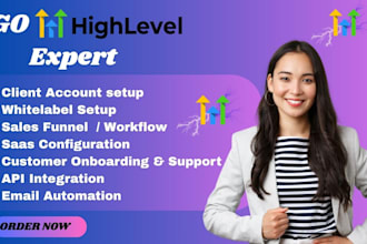 setup, manage gohighlevel agency account, ghl saas crm, ghl whitelabel dashboard