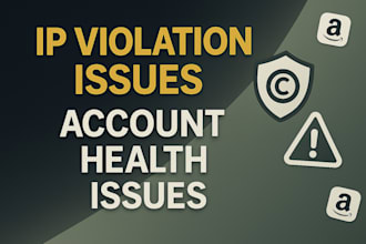 fix amazon IP violation issues and account health issues