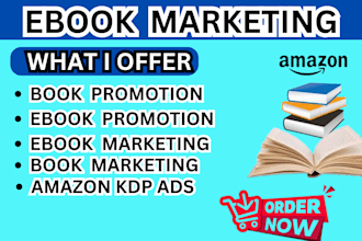 run amazon KDP ads, book promotion, ebook marketing to 900k readers to 10x sales