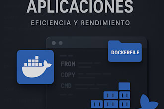 revisaré, optimizaré o dockerizaré tu aplicación con dockerfile o docker compose