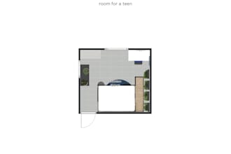 draw professional 2d floor plans for your house or apartment