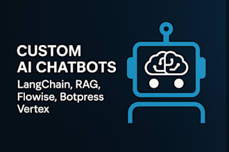 build ai chatbot botpress langchain flowise rasa n8n llm vertex rag chatgpt