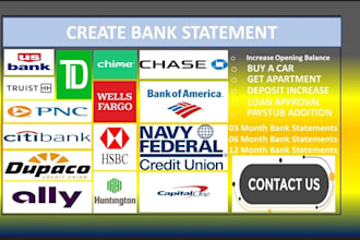 do bank reconciliation and financial statemente foryou