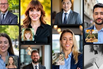 make realistic ai avatars and professional linkedin headshots with outfit custom