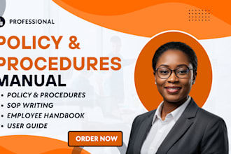 create business plan, sops, employee policy and procedures manual for home care
