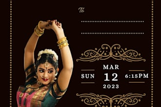 design customized, minimal and aesthetic digital invitations