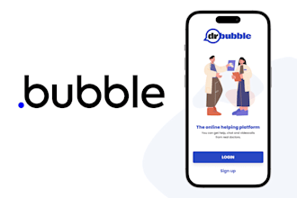 custom bubble app mvp app bubbleio developer, bubble developer