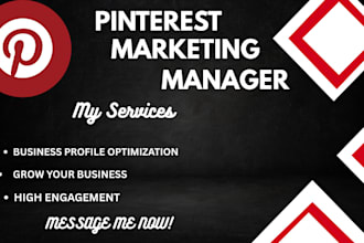 be your pinterest manager and marketing expert to grow your brand