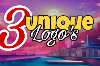 make 5 creative logo for your office shop and others