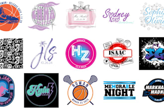 design bar and bat mitzvah logo
