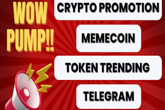 do crypto twitter, telegram to boost memecoin, token presale,mini game promotion