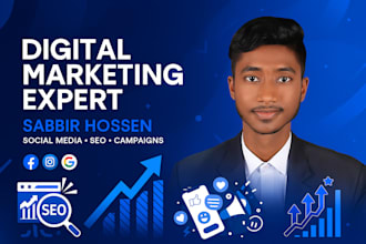 create engaging social media content and a digital marketing strategy