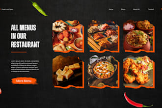 design stunning food menus, flyers, and digital boards for your restaurant