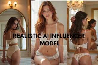 create realistic ai influencer models, instagram and fanvue