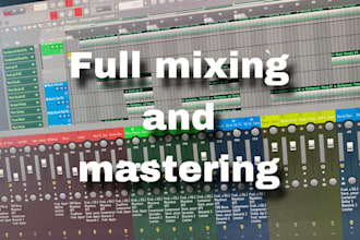 produce, mix, and master tracks and your vocals