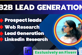targeted b2b lead generation, prospect leads and list building
