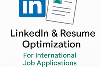 optimize your linkedin profile and resume for any job applications