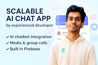 build ai chat app in flutter or cmp for android, ios and desktop