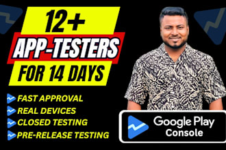 get 12 testers for 14 days google play console app testing with 12 app testers