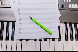 transcribe music sheet, orchestral scoresheet, video, audio to sheet of any song