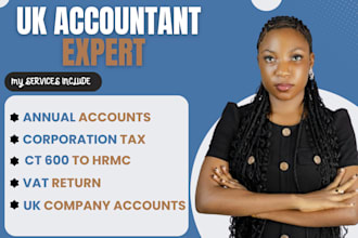 uk company accounts, UK annual accounts, corporation tax return, ct600 to hrmc