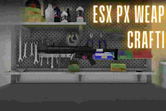 model fivem gun pack ,script ,chain and gta cars , fivem weapon , assets