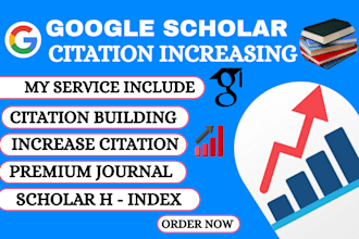 increase google scholar citation and increase scholar h index