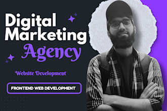 build a digital marketing agency or smma website in under 48 hours