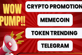 do organic growth for crypto x twitter, ico, nft, web3, memecoin token promotion