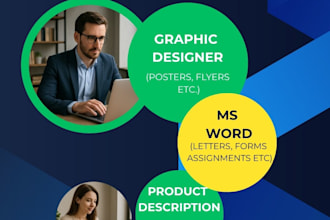 designs all graphic works