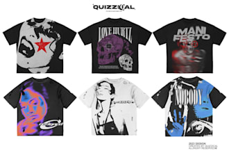 create a edgy streetwear design for your brand