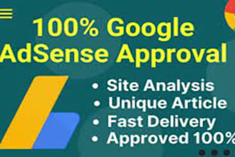 write 50 unique bulk SEO articles for google adsense approval