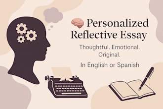 write a reflective or philosophical essay tailored to your topic
