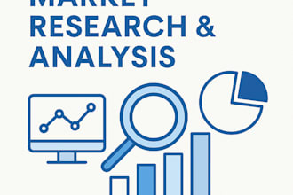conduct market research and competitive analysis
