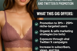 grow subs revenue onlyfans promotion fanvue promotion twitter x marketing