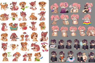 make furry stickers telegram stickers discord stickers animated stickers crypto