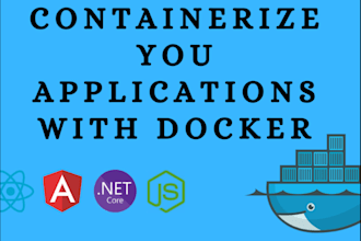 dockerize your app with microservices and best devops practices