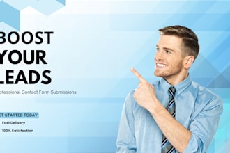 fill and submit contact us forms for your business leads