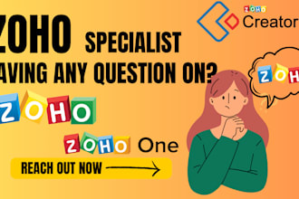 design zoho sites zoho creator zoho customization zoho one zoho crm setup