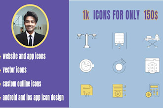 create professional vector icons, line art, and a favicon for your business