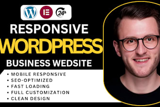 build, rebuild, redesign wordpress website design, business website development